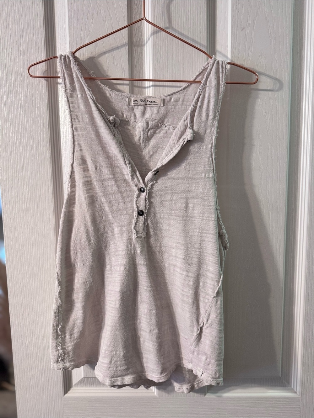 Free People Henley Tank Top